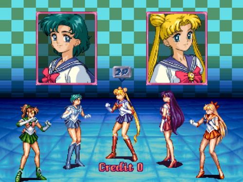 美少女战士格斗游戏,宇宙守护者的热血格斗传奇