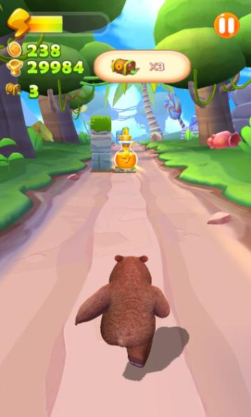熊二跑酷游戏,解锁快乐冒险之旅