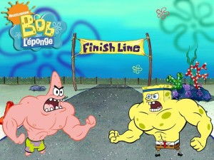 海绵宝宝拳击游戏,海洋小镇的激情对决